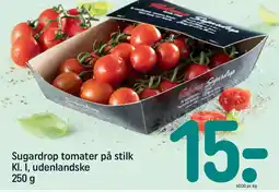 REMA 1000 Sugardrop tomater på stilk tilbud