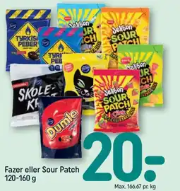 REMA 1000 Fazer eller sour patch tilbud