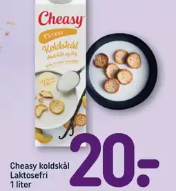 REMA 1000 CHEASY Koldskål laktosefri tilbud