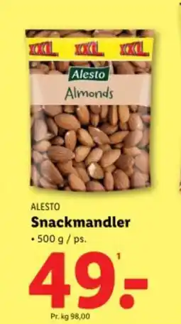 Lidl ALESTO Snackmandler tilbud