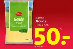 Lidl MILBONA Gouda tilbud