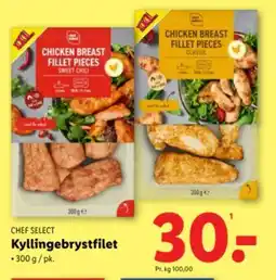 Lidl CHEF SELECT Kyllingebrystfilet tilbud