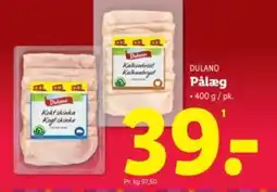 Lidl DULANO Pålæg tilbud