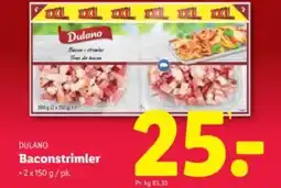 Lidl DULANO Baconstrimler tilbud