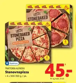Lidl TRATTORIA ALFREDO Stenovnspizza tilbud