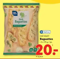 Lidl CHEF SELECT Baguettes tilbud