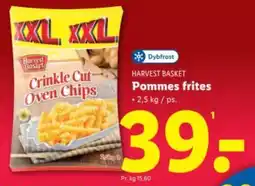 Lidl HARVEST BASKET Pommes frites tilbud