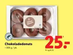 Lidl Chokoladedonuts tilbud