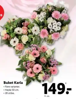 Lidl Buket karla tilbud