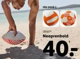 Lidl CRIVIT Neoprenbold tilbud