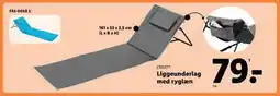 Lidl CRIVIT Liggeunderlag med ryglæn tilbud