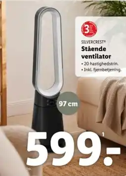 Lidl SILVERCREST Stående ventilator tilbud