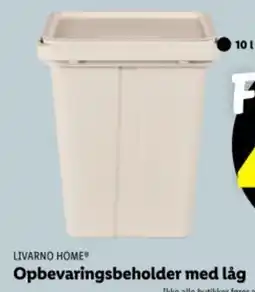 Lidl LIVARNO HOME Opbevaringsbeholder med låg tilbud