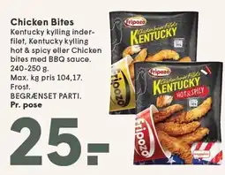 SPAR Chicken Bites tilbud