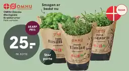SPAR OMHU Danske Økologiske Krydderurter tilbud