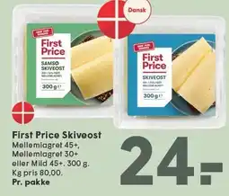 SPAR First Price Skiveost tilbud