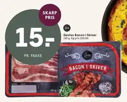 SPAR Gestus Bacon i Skiver tilbud