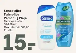 SPAR Sanex eller Palmolive Personlig Pleje tilbud