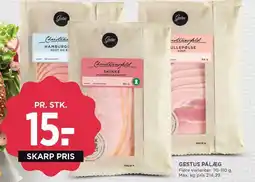 MENY GESTUS PÅLÆG tilbud
