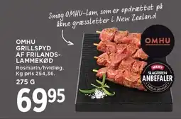 MENY OMHU GRILLSPYD AF FRILANDSLAMMEKØD tilbud