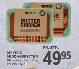 MENY MEYERS MIDDAGSRETTER tilbud