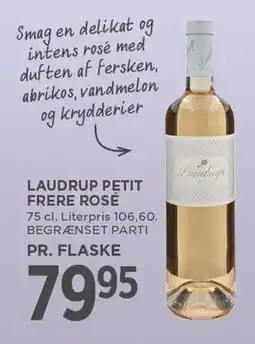 MENY LAUDRUP PETIT FRERE ROSÉ tilbud