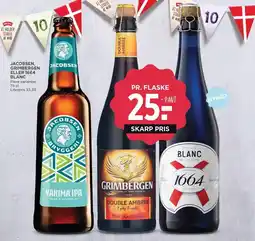MENY JACOBSEN, GRIMBERGEN ELLER 1664 BLANC tilbud