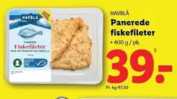 Lidl Panerede fiskefileter tilbud