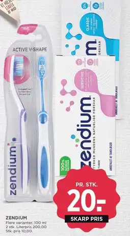 MENY ZENDIUM tilbud