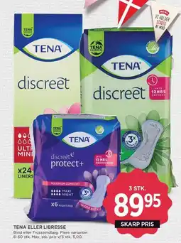 MENY TENA ELLER LIBRESSE - 3 STK tilbud