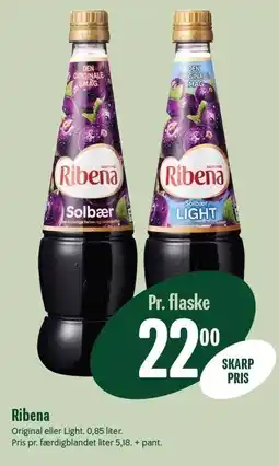 Min Købmand Ribena tilbud