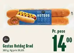 Min Købmand Gestus Hotdog Brød tilbud