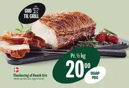 Min Købmand Flæskesteg af Dansk Gris tilbud