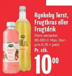 Min Købmand Rynkeby Tørst, Frugtbrus eller Frugtdrik tilbud