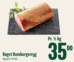 Min Købmand Røget hamburgerryg tilbud