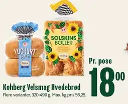 Min Købmand Kohberg Velsmag Hvedebrød tilbud