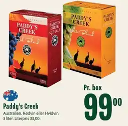 Min Købmand Paddy's Creek tilbud