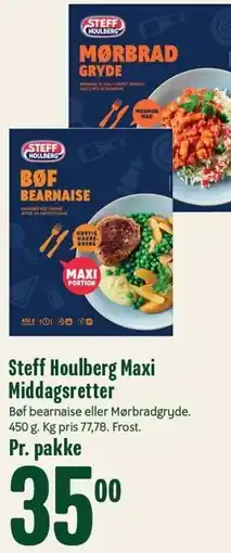 Min Købmand Steff Houlberg Maxi Middagsretter tilbud