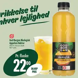 Min Købmand God Morgen Økologisk Appelsin Nekar tilbud