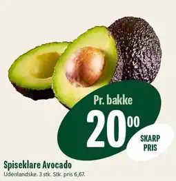 Min Købmand Spiseklare Avocado tilbud