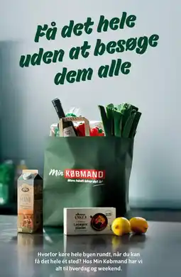 Min Købmand Få det hele uden at besøge dem alle tilbud