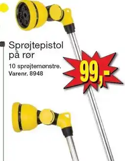 Harald Nyborg Sprøjtepistol på rør tilbud