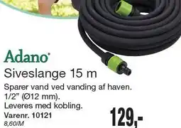 Harald Nyborg Adano Siveslange 15 m tilbud