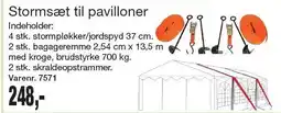 Harald Nyborg Stormsæt til pavilloner tilbud