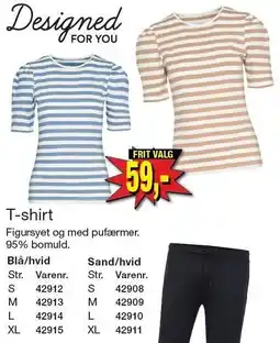Harald Nyborg DESIGNED FOR YOU T-shirt tilbud