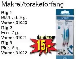 Harald Nyborg KINETIC Makrel/torskeforfang tilbud