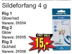 Harald Nyborg KINETIC Sildeforfang 4 g tilbud