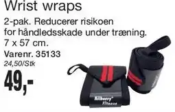 Harald Nyborg KILBERRY FITNESS Wrist wraps tilbud