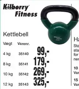 Harald Nyborg KILBERRY FITNESS Kettlebell tilbud