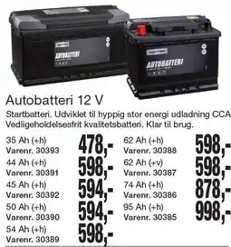 Harald Nyborg BRANFORD Autobatteri 12 V tilbud